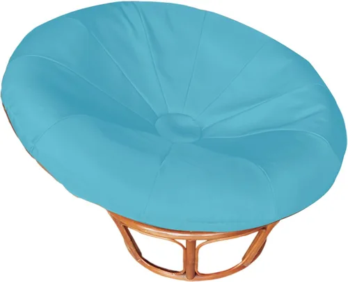 Vista 8 de Papasan - Funda de cojín para silla, cojín para interiores y exteriores, impermeable, con banda elástica diseñada para cojín Papasan