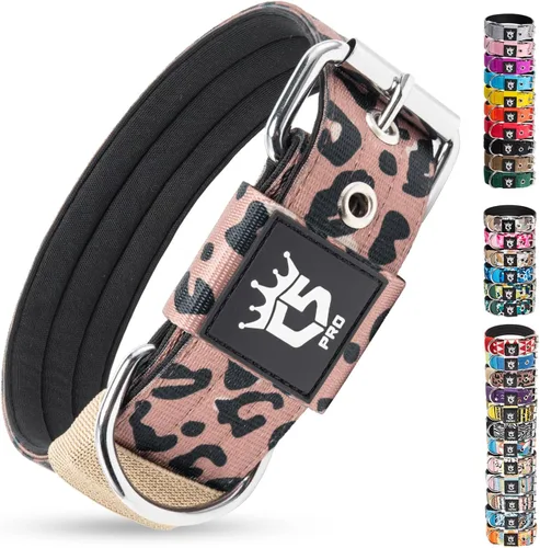 Vista 14 de TSPRO Collar Táctico para Perro de 1.25 Pulgadas de Ancho Collares Gruesos para Perro con Hebilla de Metal de Servicio Pesado, Duradero, Fuerte