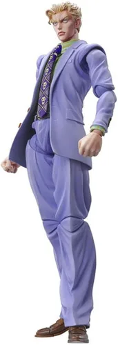 Vista 11 de QAHEART Figuras de Brando Kujo Jotaro/Joseph Joestar - Figura de anime, estatuas de acción ultra movibles, adornos