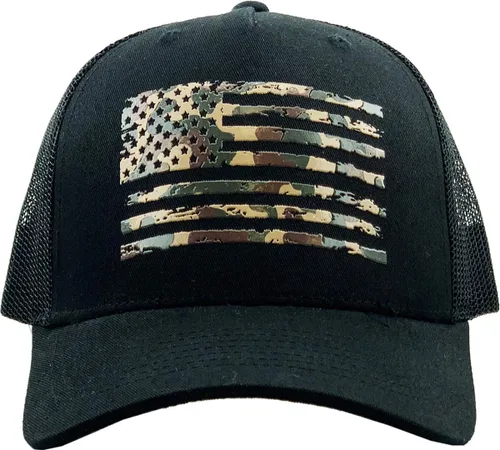 Vista 78 de KBETHOS Tactical Operator Collection USA Fishing Mesh Ballcap Flag Patch America Outdoors Trucker Baseball Cap