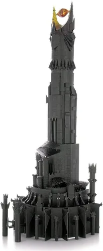 Vista 4 de Metal Earth Fascinations Premium Series El Señor de los Anillos Barad Dur 3D Kit de modelo de metal