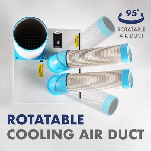 Vista 3 de Uninex SAC4500 KOOLZONE - Enfriador de puntos móvil para interiores