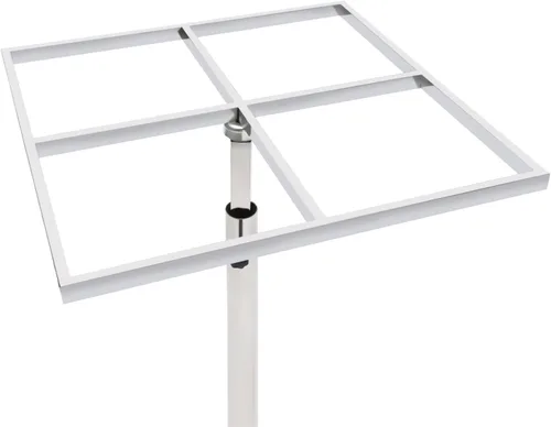 Vista 2 de Soporte giratorio resistente – Soporte de plataforma de rotación de pintura de rotación para base de modelo/plantas giratorias/monitor de soporte