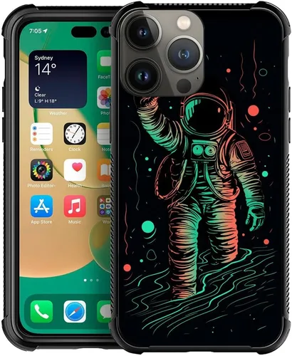 Vista 8 de CARLOCA Funda compatible con iPhone 13 Mini, diseño gráfico de American Horror Story, a prueba de golpes, antiarañazos, de acrílico duro para iPhone