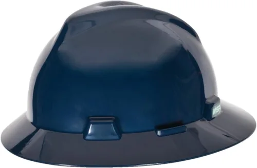 Vista 19 de MSA V-Gard Casco de Ala Completa con Suspensión - Carcasa de Polietileno, Protección Superior contra Impactos y Correas de Corona Autoajustables