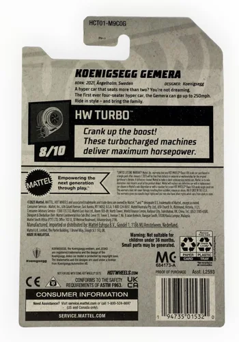 Vista 2 de Hot Wheels Koenigsegg Gemera 2022