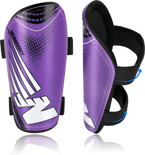 Vista 12 de Shin Guards Soccer Youth Kids - Shin Guard for Boys Girls Teenagers Toddler 2-18 Years Old - Football Shin Pads Protection Equipment with Adjustable
