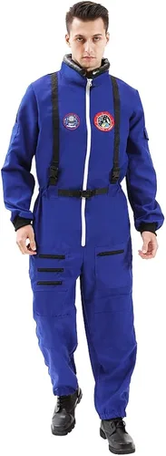 Vista 2 de Disfraz de astronauta para hombre EraSpooky