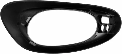 Vista 2 de Juego de bisel de manija de puerta interior delantera color negro compatible con Chevrolet Trailblazer EXT 2002-2009 2002-2006