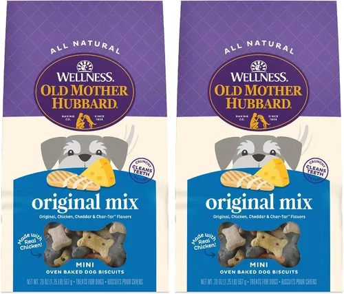 Vista 22 de Old Mother HubbardGalletas Classic P-NUTTERTRAS HORADAS DE PERRO CASO, PEQUEÑO, BOLSA DE 20 ORAS