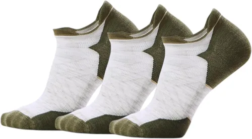 Vista 19 de Smartwool Calcetines de tobillo bajo con amortiguación específica para correr para hombre GRIS (MEDIUM GRAY)