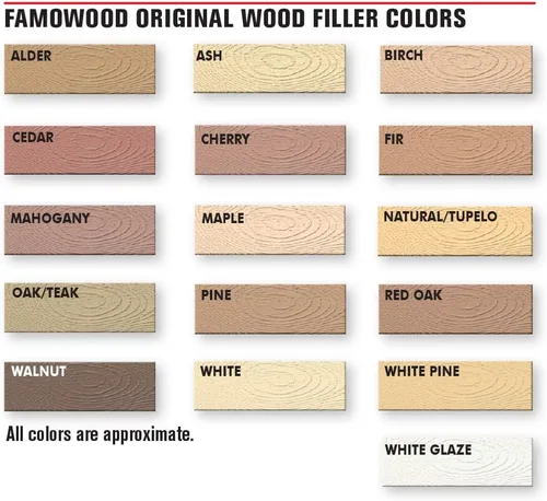 Vista 3 de FamoWood 36141106 - Llenador de madera original, 1/4 pinta, abedul