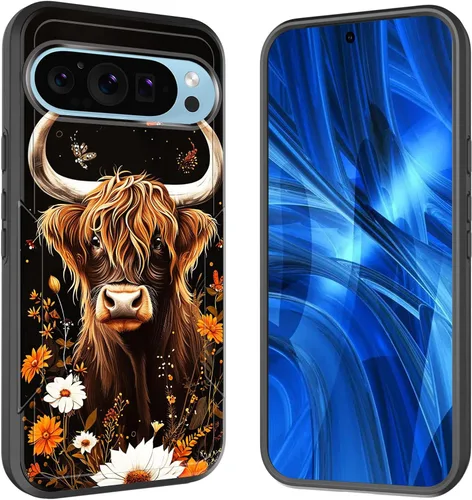 Vista 107 de Funda para Pixel 7A, [probada contra caídas de grado militar] Funda protectora resistente a prueba de golpes para Google Pixel 7A de 6.1 pulgadas