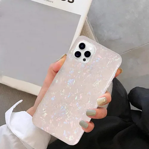Vista 7 de Funda J.west de silicona para iPhone 11 Pro Max, con pantalla de 6.5 pulgadas, de diseño moderno, translúcido y nacarado de lujo, delgado