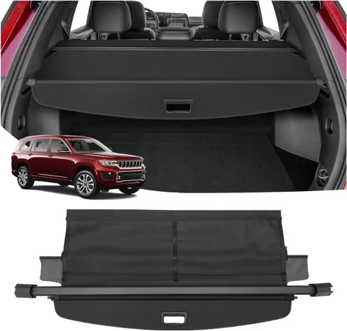 Vista 28 de Powerty Compatible con cubierta de carga Kia NIRO 2017-2022, parasol retráctil trasero para maletero, protector del maletero, cubierta de seguridad