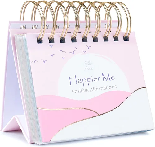 Vista 10 de Calendario de escritorio motivacional, calendario diario perpetuo con citas motivacionales diarias para escritorio, regalos inspiradores