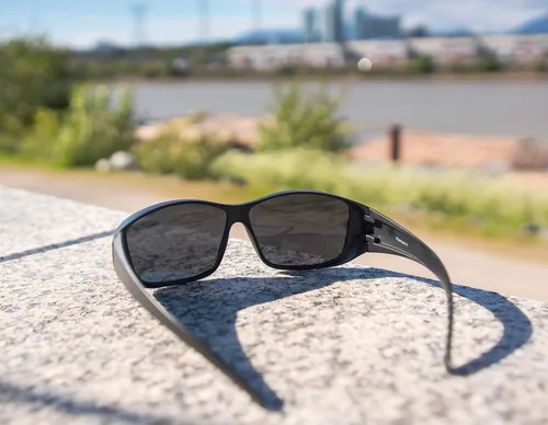 Vista 5 de ElementsActive Gafas de sol polarizadas envolventes para conducir deportes al aire libre 100 UV Premium Case