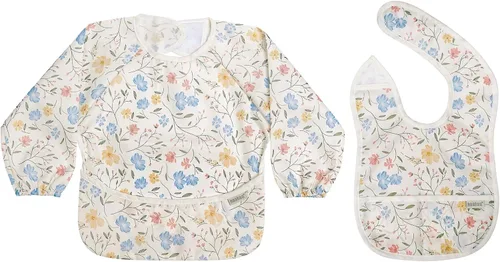 Vista 10 de haakaa Waterproof Baby Bibs for Eating 2pcs for 6-24M