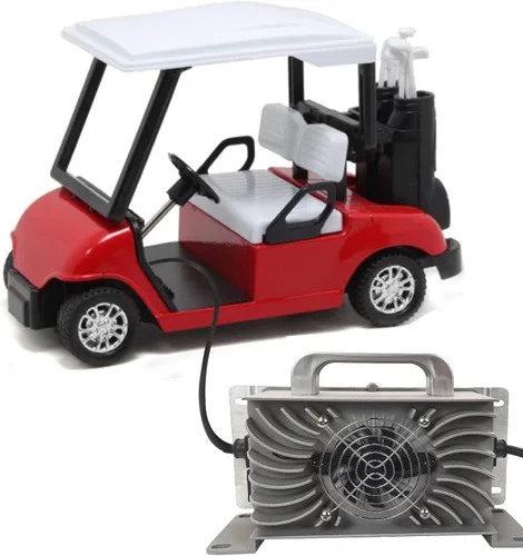 Vista 5 de Cargador de batería impermeable para carrito de golf EZGO TXT de 36 V y 18 amperios para carritos de golf de 36 voltios
