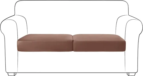 Vista 15 de Yates Home Funda de cojín de piel sintética para sofá, impermeable, elástica, para asiento de caravana, sofá biplaza, protector de muebles, funda