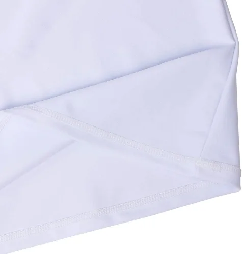 Vista 4 de TFJH E Traje de baño de manga larga para niñas y niños con protección UPF 50+