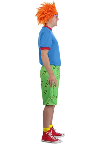 Vista 5 de Disfraz de Hombre Chuckie Rugrats de Nickelodeon Multicolor