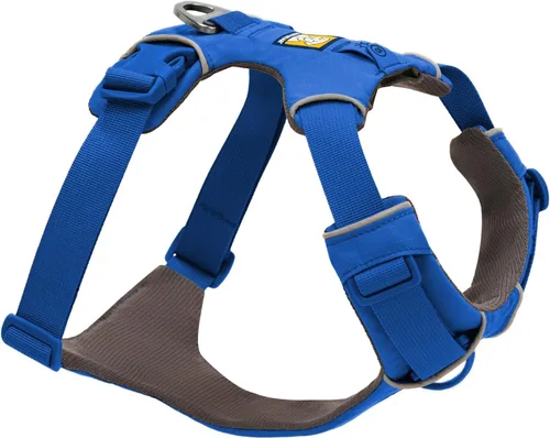 Vista 11 de Ruffwear, Front Range - Arnés reflectante para perro, suave y acolchado, de uso diario, con doble clip para correa, ajustable, ligero, para caminar