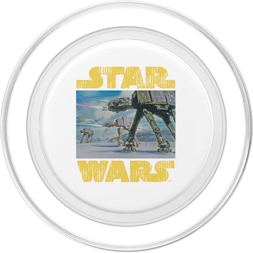 Vista 2 de Star Wars PopSockets MagSafe PopGrip vintage imperial AT-AT Battle of Hoth para iPhone