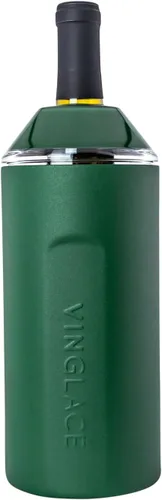 Vista 18 de Vinglacé Enfriador de Botella de Vino - Aislador de Champán Portátil - Funda de Enfriador de Vino de Acero Inoxidable - Mantiene el Vino Frío
