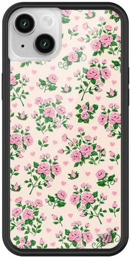 Vista 43 de Fundas Wildflower - Compatibles con Apple iPhone 14 Plus Parachoques protector negro, certificado de prueba de caída de 4 pies, propiedad