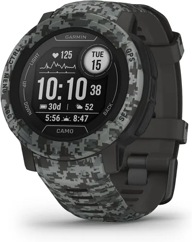 Vista 14 de Garmin 010-02626-10 Instinct 2, reloj resistente para exteriores con GPS, construido para todos los elementos, con soporte multi-GNSS, enrutamiento