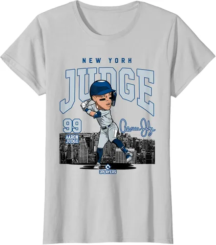 Vista 8 de Aaron Judge Jugadores de la MLB de béisbol de Nueva York Camiseta MLBJUD3005W