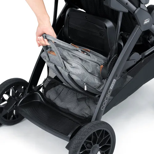 Vista 6 de Cochecito convertible Chicco Corso Flex - Leyenda Negro