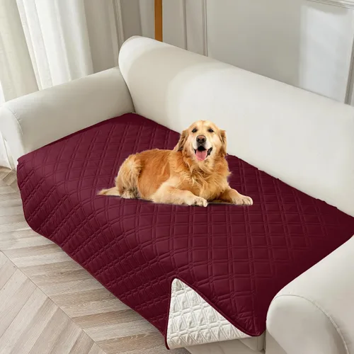Vista 25 de Fundas impermeables para sillas reclinables, fundas reclinables para perros y mascotas, lavable, antideslizante, funda para silla reclinable