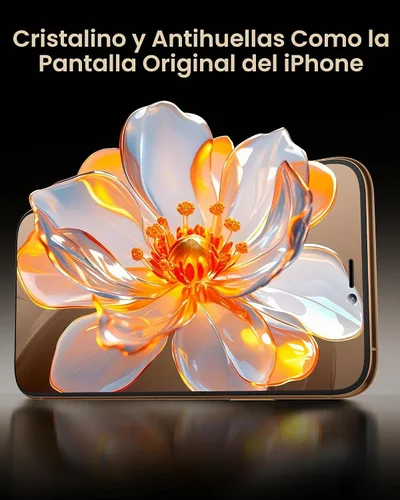 Vista 3 de Mkeke Protector de pantalla para iPhone XS, paquete de 3, [dureza 9H+] [protección contra caídas de grado militar] [tacto sensible]