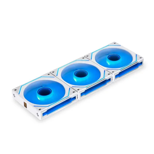 Vista 3 de Lian Li UNI Fan SL-Infinity Paquete individual de 120, ventilador ARGB, espejo infinito, diseño en cadena, efectos de iluminación personalizables