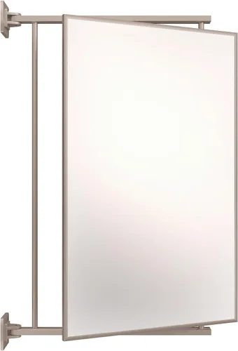 Vista 10 de BRIXWELL Pivot-N-Vue - Espejo rectangular con doble bisagra, acabado negro Negro mate