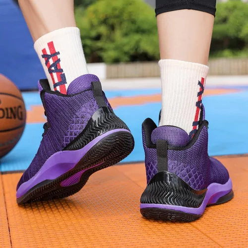 Vista 8 de Beita - Tenis de baloncesto para hombre, transpirables, antideslizantes.