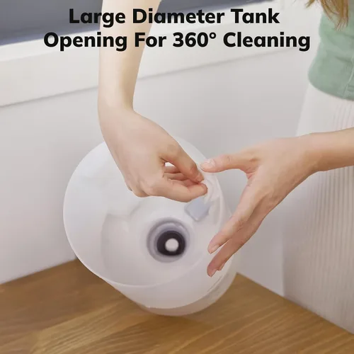 Vista 3 de YOGIN Humidificadores para Dormitorio Habitación Grande, Llenado Superior 2.5L Humidificadores Ultrasónicos de Niebla Fría para Guardería de Bebé