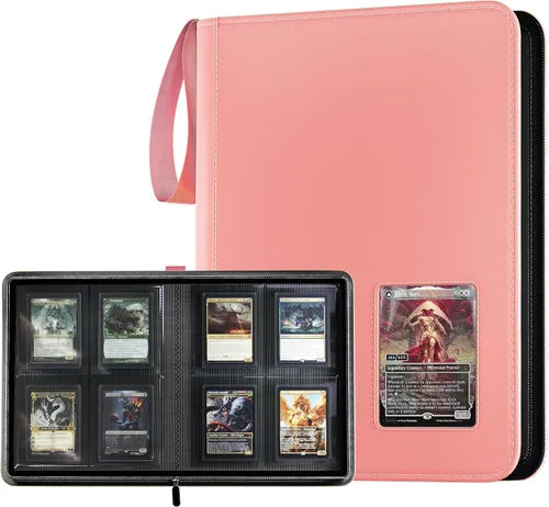Vista 11 de ProCase - Carpeta de carga superior de 4 bolsillos, capacidad para 144 Negro
