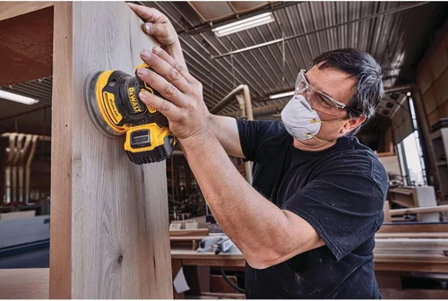Vista 9 de DEWALT - Lijadora orbital de 20 V MAX, solo herramienta (DCW210B)