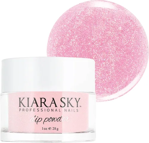 Vista 11 de Polvo de inmersión Kiara Sky tonos rosados 1 oz, Bee-My-Kini