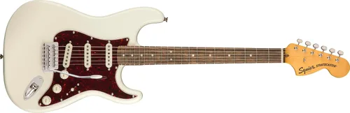 Vista 2 de Squier Classic Vibe 50s Stratocaster Guitarra Eléctrica, con garantía de 2 años, Sunburst de 2 colores, diapasón de arce 2-Color Solburst