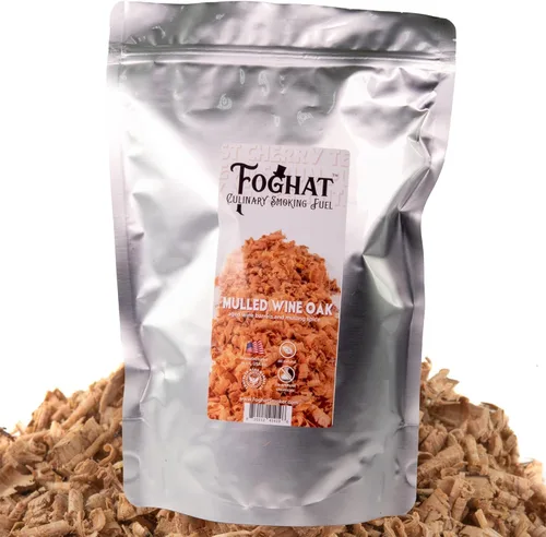 Vista 45 de Foghat Ahumador para Cócteles con Astillas de Madera - 100oz de Rebobinado de Bourbon para Kit de Ahumado, Whisky y Ahumador de Bebidas - Astillas