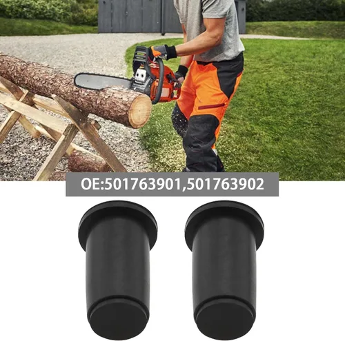 Vista 2 de 4 piezas de repuesto de montaje antivibración para motosierra 501763901 501763902 compatible con Husqvarna 50 51 55 Montaje de amortiguación