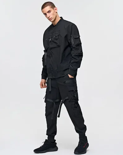 Vista 7 de Niepce Inc Pantalones cargo japoneses Streetwear Techwear para hombre