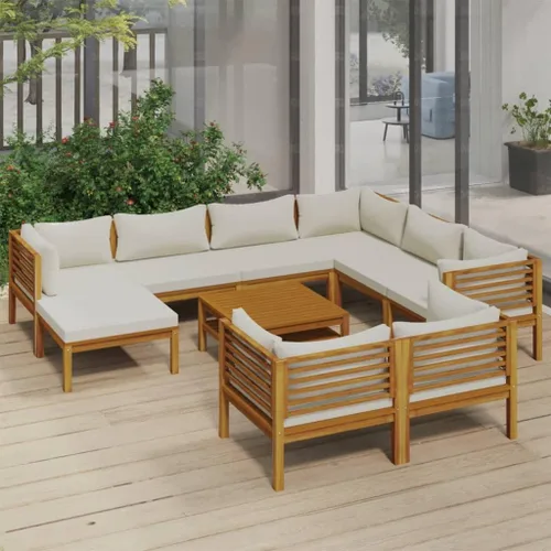 Vista 37 de Juego de 5 piezas para patio con cojín, juego de muebles de sofá, resistente a la intemperie, adecuado para uso en exteriores, requiere montaje Gris