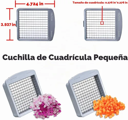 Vista 3 de Cuchillas de repuesto - 2 piezas (hoja de rejilla pequeña-0.276 in)