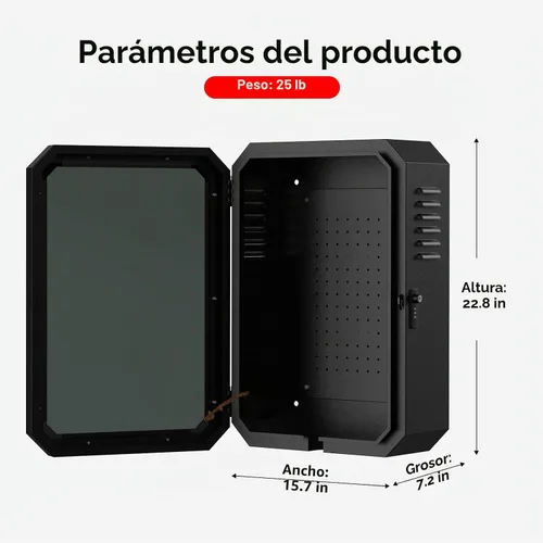 Vista 7 de YONZEE Caja de estación de carga de pared para Tesla Model Y Juniper 3 S X, funda protectora de cubierta de carga de vehículo eléctrico