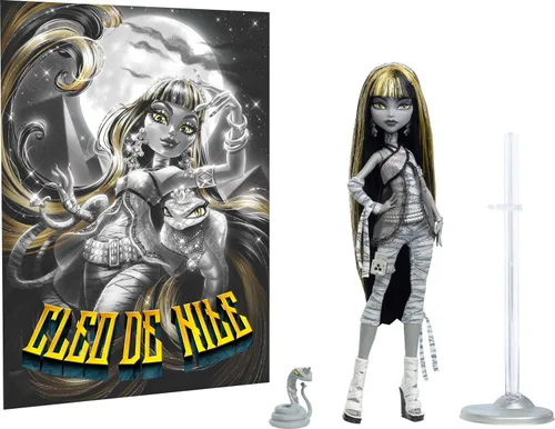 Vista 6 de Monster High Reel Drama Cleo De Nile Muñeca